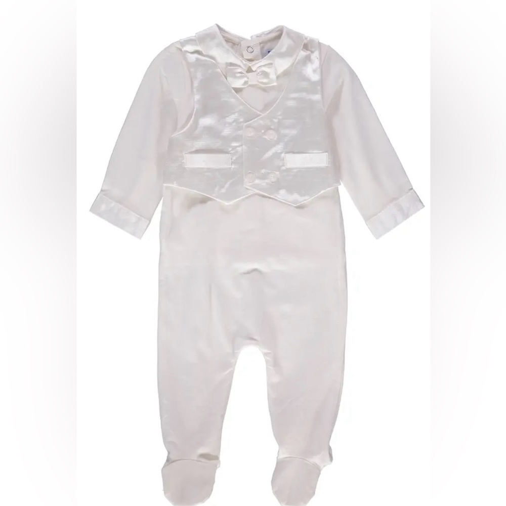 Carriage Boutique Christening Romper - Newborn